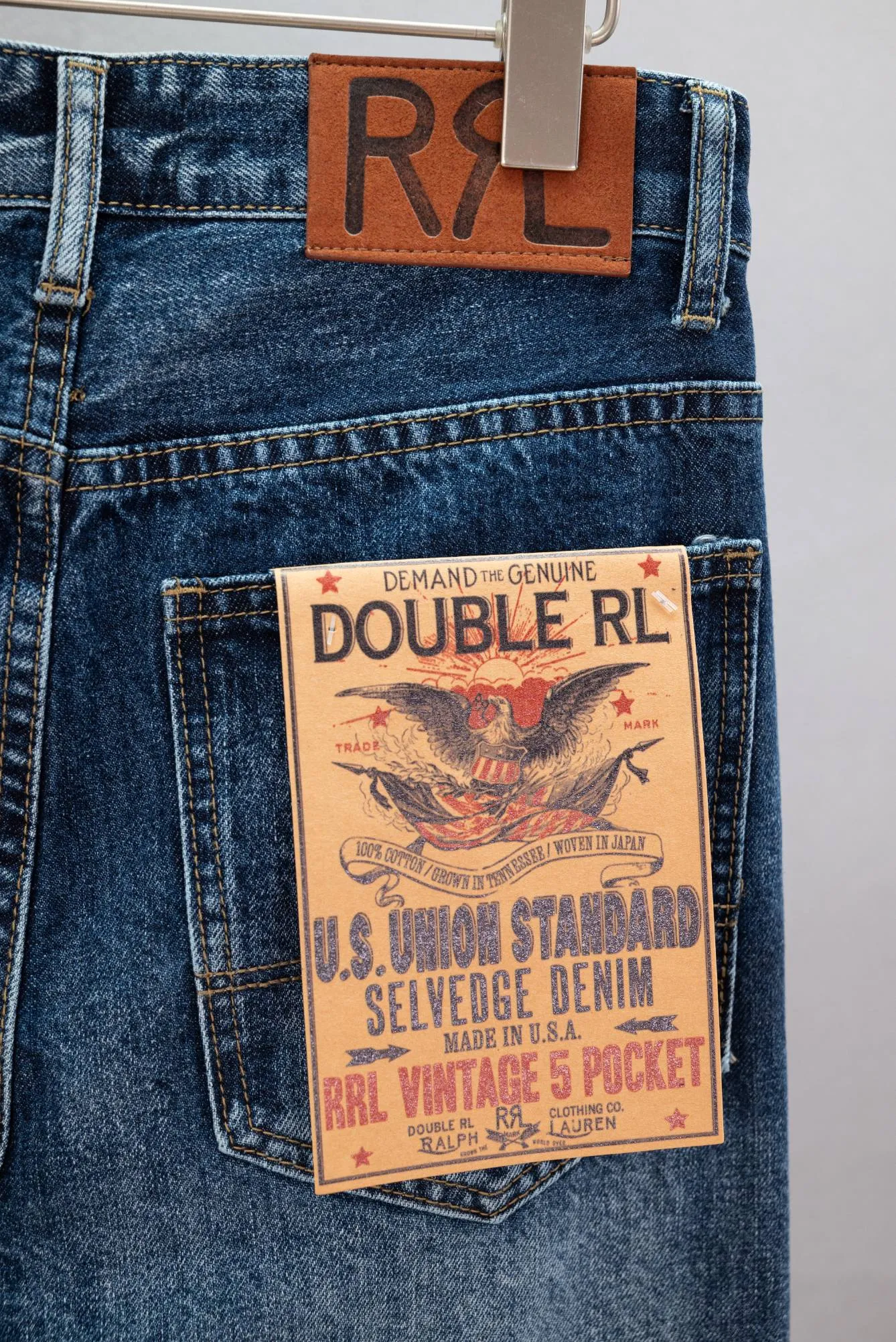 ：（A 025） RRL 2026New Arrival Retro Quality ， ， ， ， ， ！ ， ， ！！！ ：Blue Size：28、30、32、34